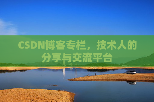 CSDN博客专栏，技术人的分享与交流平台